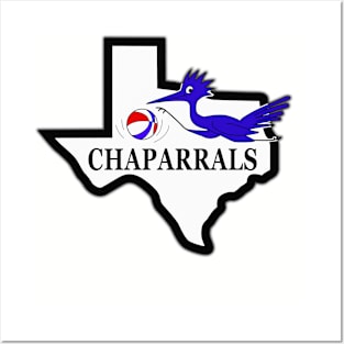 Vintage Dallas Chapparals Basketball 1973 Posters and Art